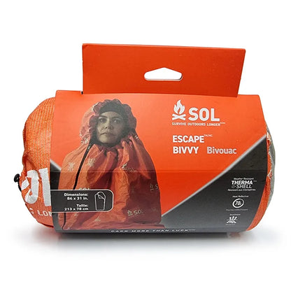 SOL Escape Bivvy with Hood – Orange