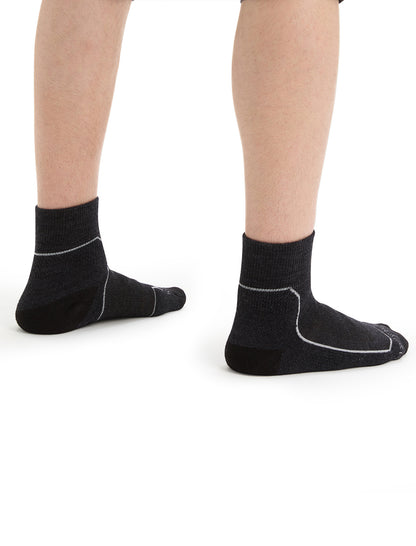 Icebreaker Hike+ Light Cushion Mini Crew Merino Socks - Men's
