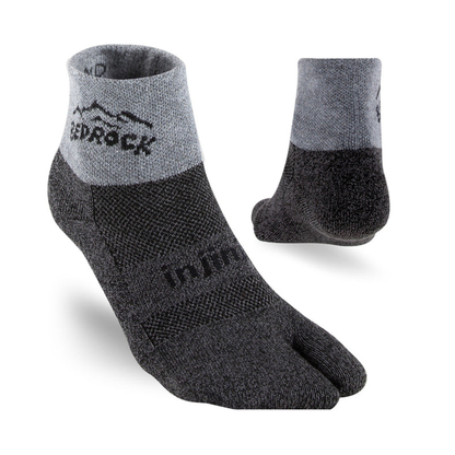 Injinji Bedrock Split Toe Sock - Mini Crew