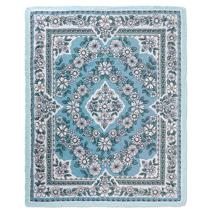 Salty Aura Throw Rugs