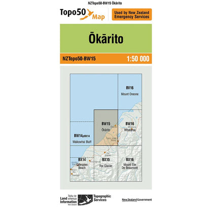 NZ Topo50 Maps