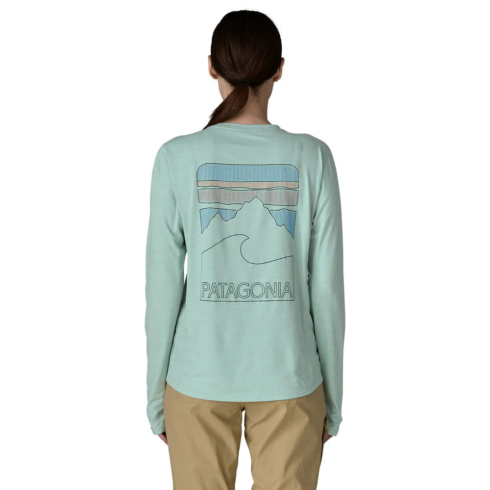 Patagonia Long-Sleeved Capilene® Cool Sun Shirt - Peak Visions - Women's
