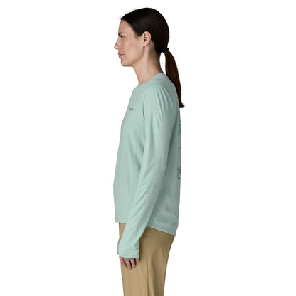 Patagonia Long-Sleeved Capilene® Cool Sun Shirt - Peak Visions - Women's