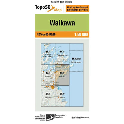 NZ Topo50 Maps