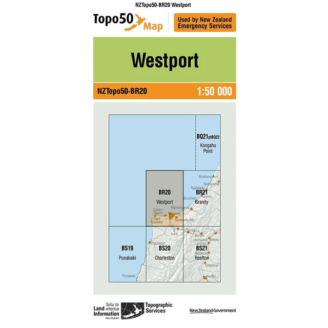 NZ Topo50 Maps