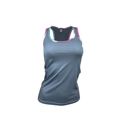 Yank Seabreeze Merino Singlet Storm - Women's