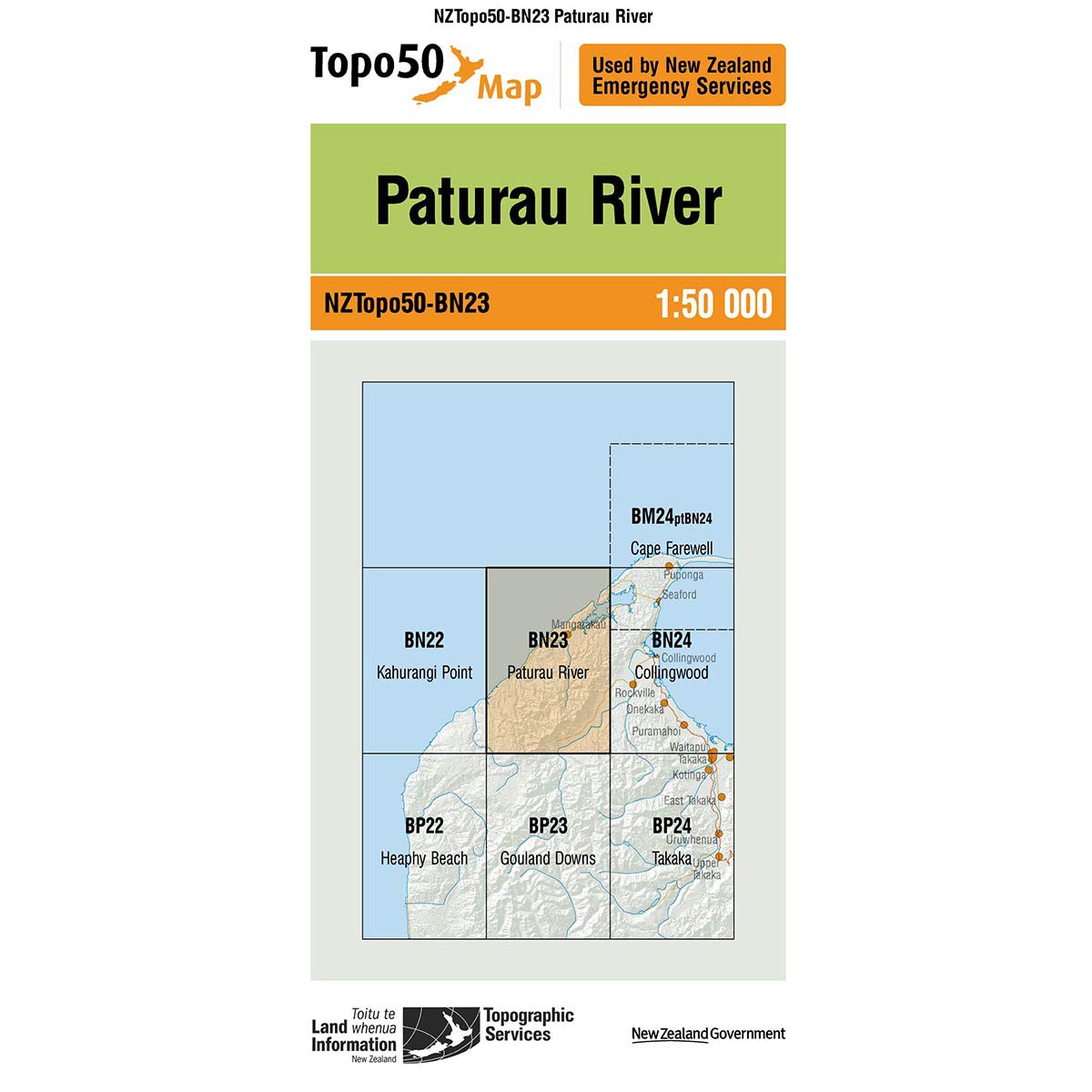 NZ Topo50 Maps