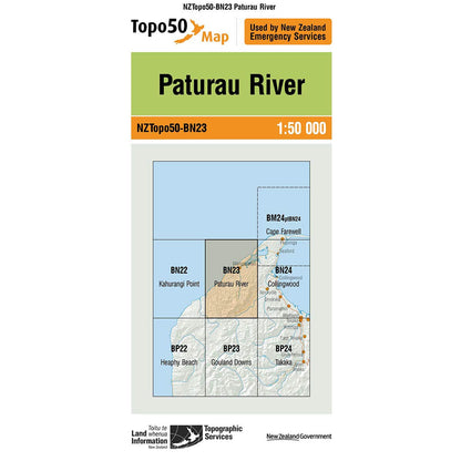 NZ Topo50 Maps
