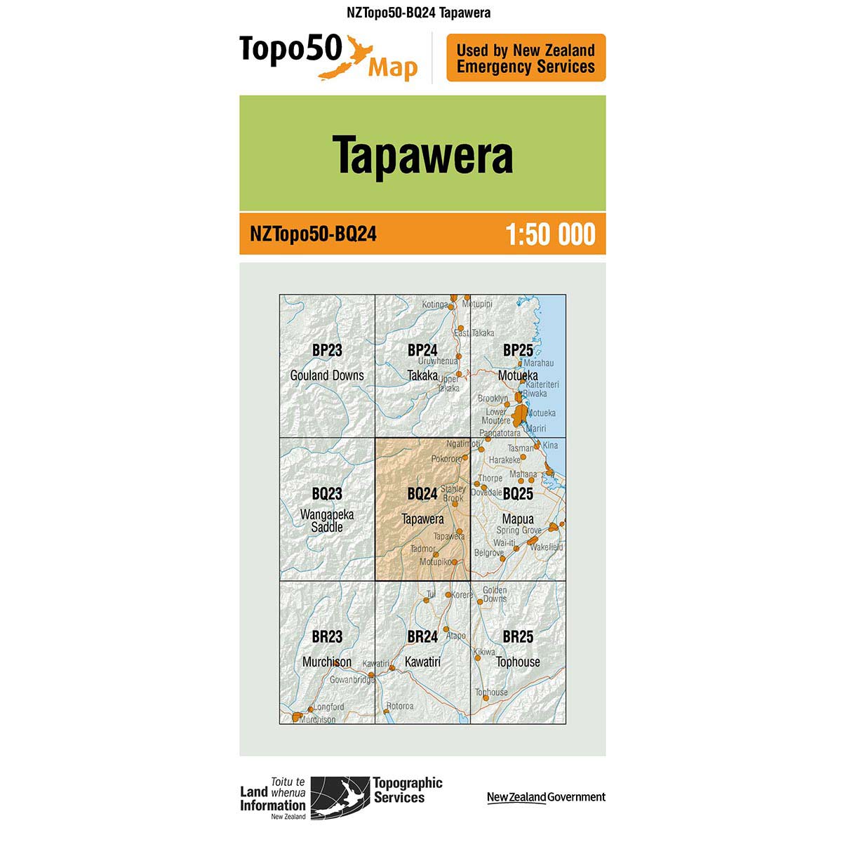 NZ Topo50 Maps