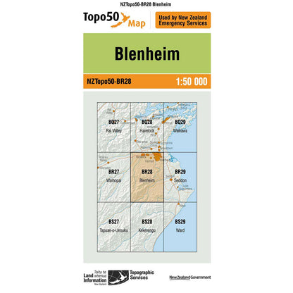 NZ Topo50 Maps