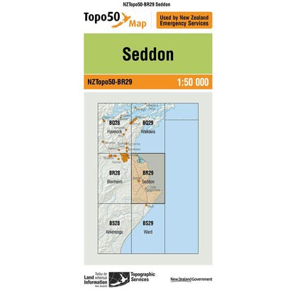 NZ Topo50 Maps