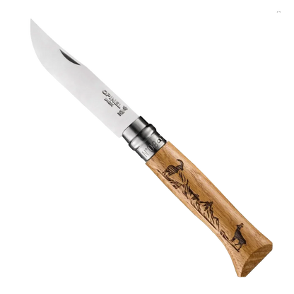 Opinel No.8 Animalia Stainless Steel Folding Knife
