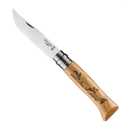 Opinel No.8 Animalia Stainless Steel Folding Knife