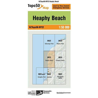 NZ Topo50 Maps