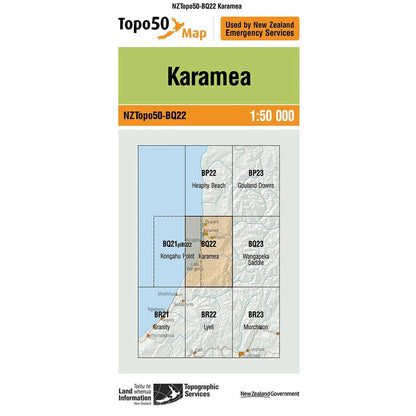 NZ Topo50 Maps