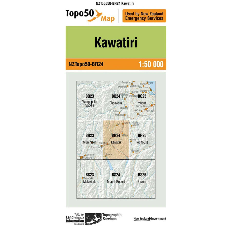 NZ Topo50 Maps
