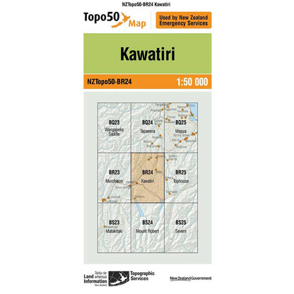 NZ Topo50 Maps