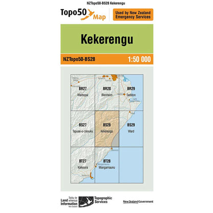 NZ Topo50 Maps