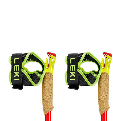 NEW 2026 Leki UltraTrail FX.One Trail Running Poles (Pair) - Red
