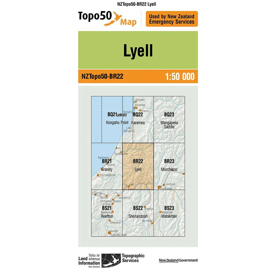 NZ Topo50 Maps
