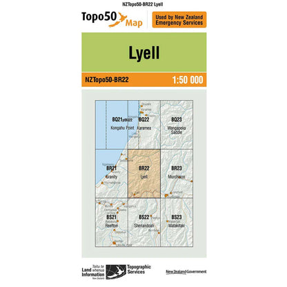 NZ Topo50 Maps