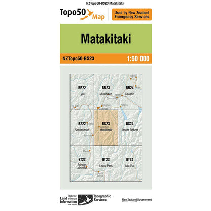 NZ Topo50 Maps