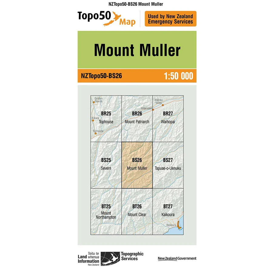 NZ Topo50 Maps