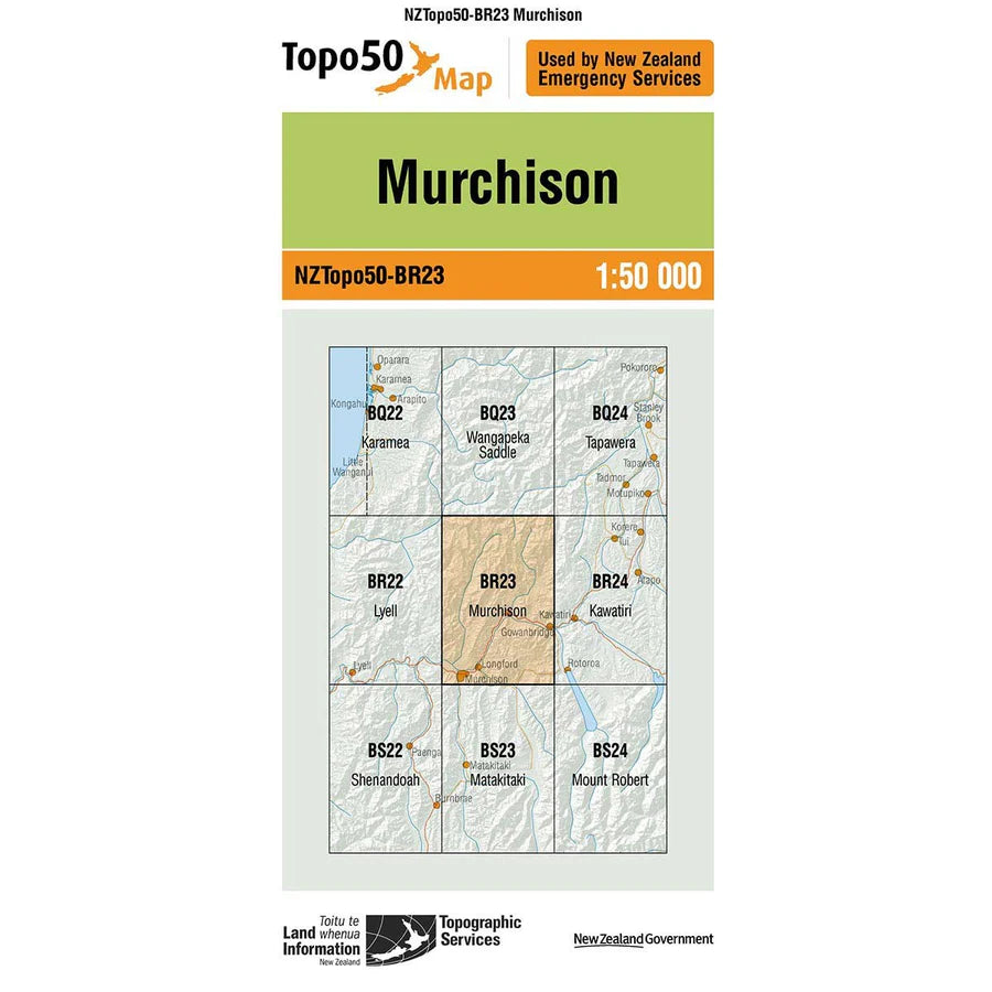 NZ Topo50 Maps