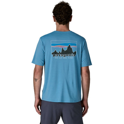 Patagonia Cap Cool Daily Graphic Shirt Tee 73 Skyline - Men's