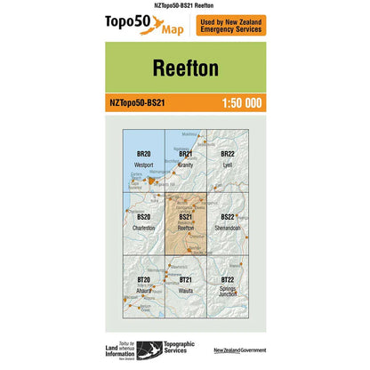 NZ Topo50 Maps