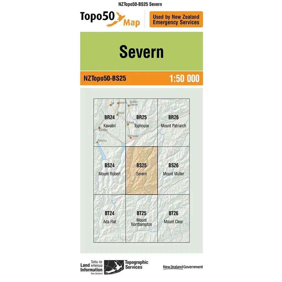 NZ Topo50 Maps