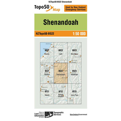 NZ Topo50 Maps
