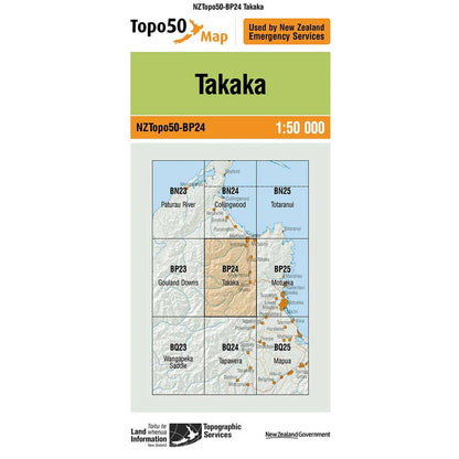 NZ Topo50 Maps