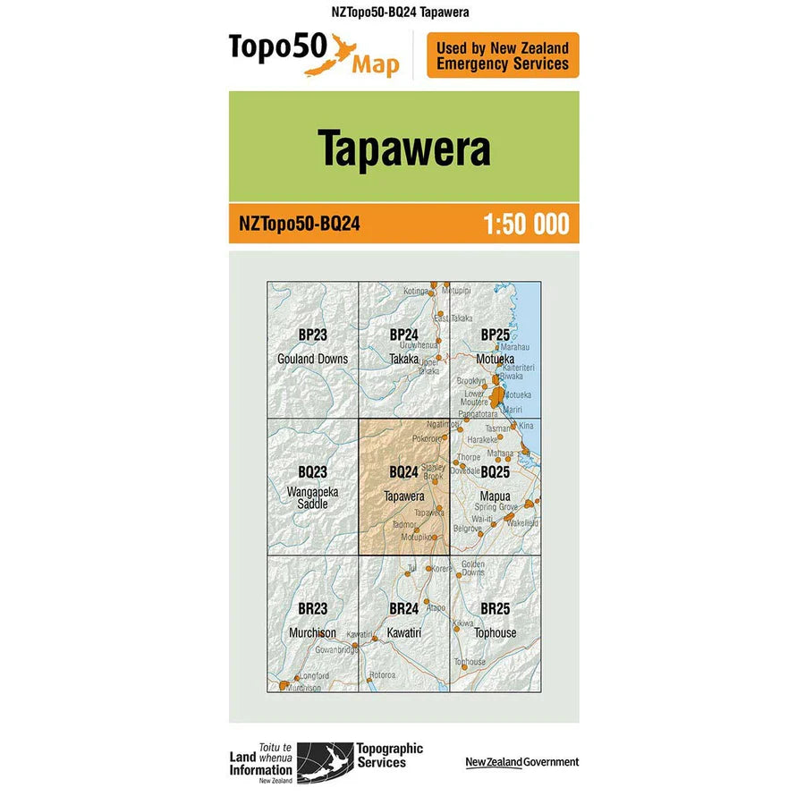 NZ Topo50 Maps