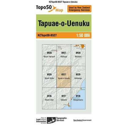 NZ Topo50 Maps