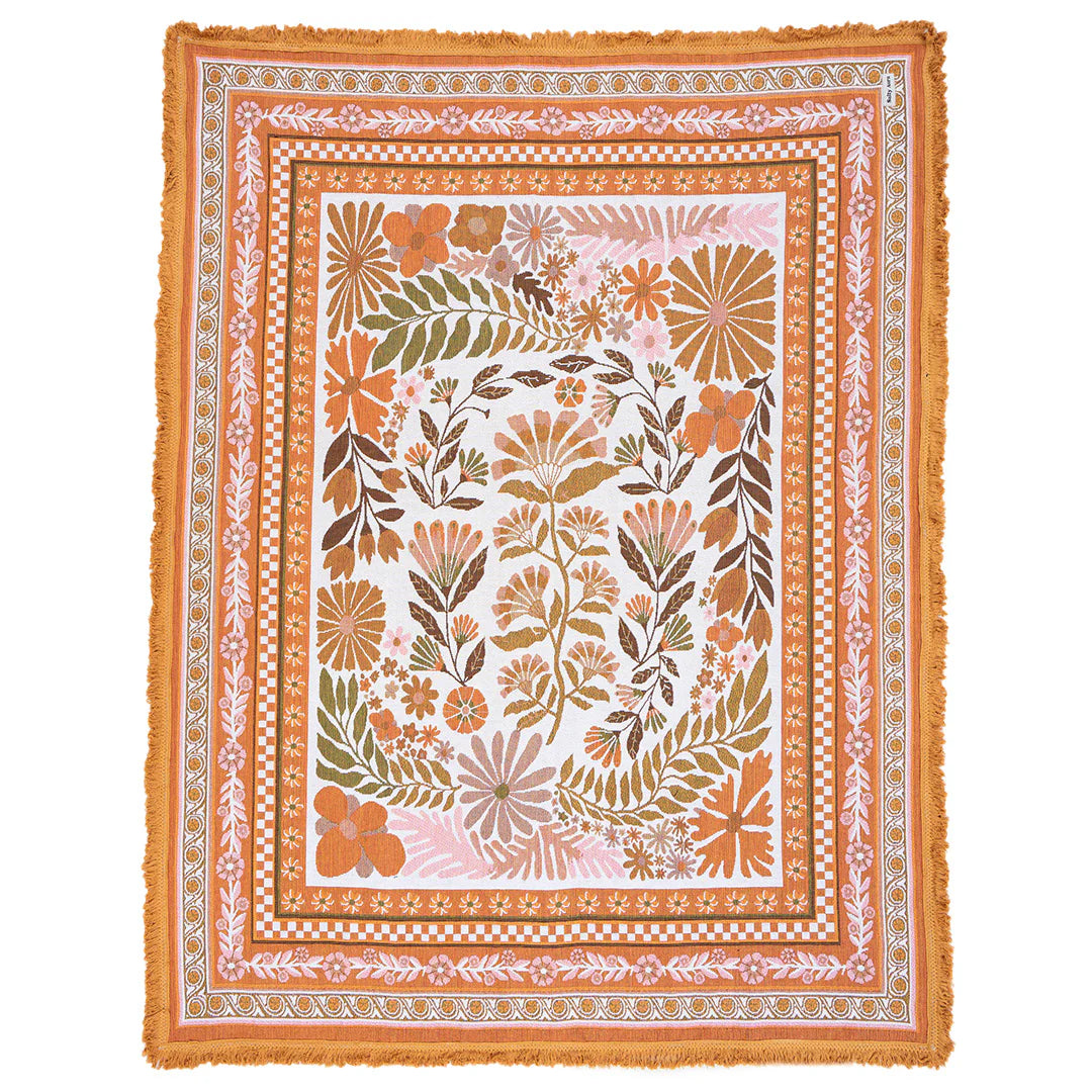 Salty Aura Throw Rugs