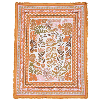 Salty Aura Throw Rugs