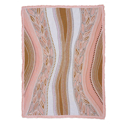 Salty Aura Throw Rugs