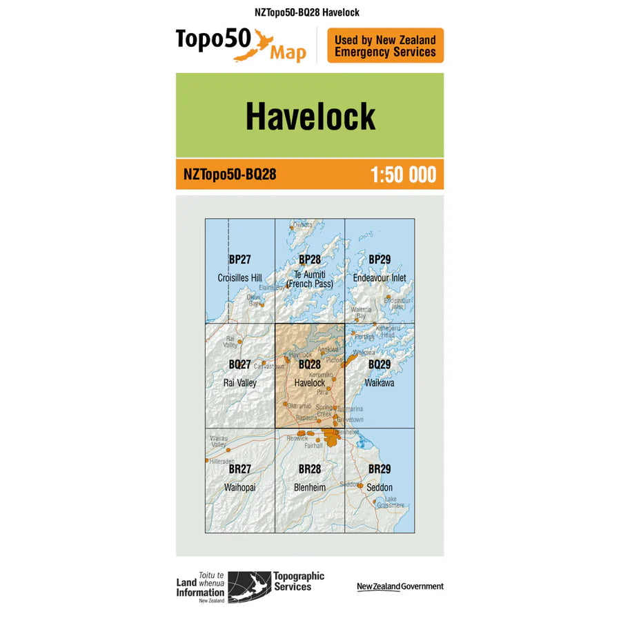 NZ Topo50 Maps
