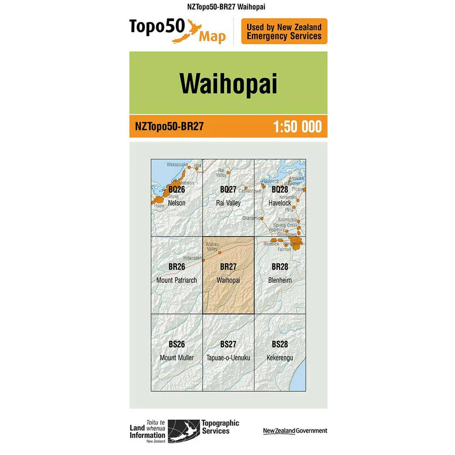 NZ Topo50 Maps