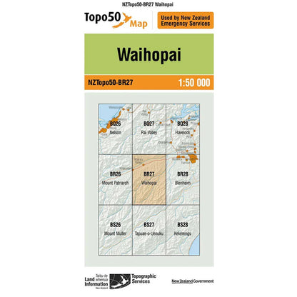 NZ Topo50 Maps
