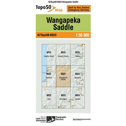 NZ Topo50 Maps