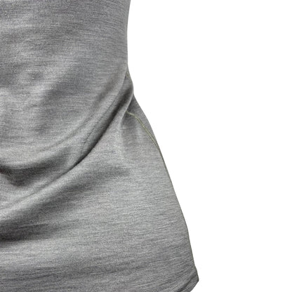 Yank Sunset Merino Singlet Clay - Women's