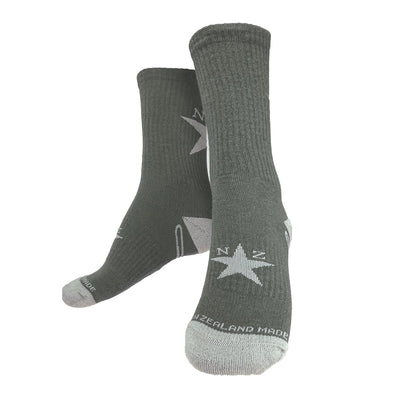 Yank Merino Crew Sock - Stars