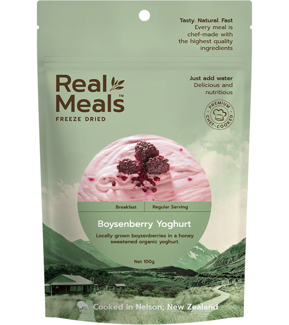 Real Meals Boysenberry Yoghurt