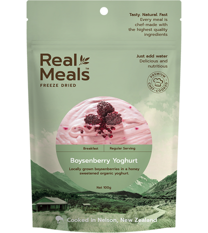 Real Meals Boysenberry Yoghurt