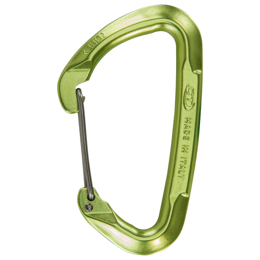 CT Lime Wire Bent Gate Carabiner
