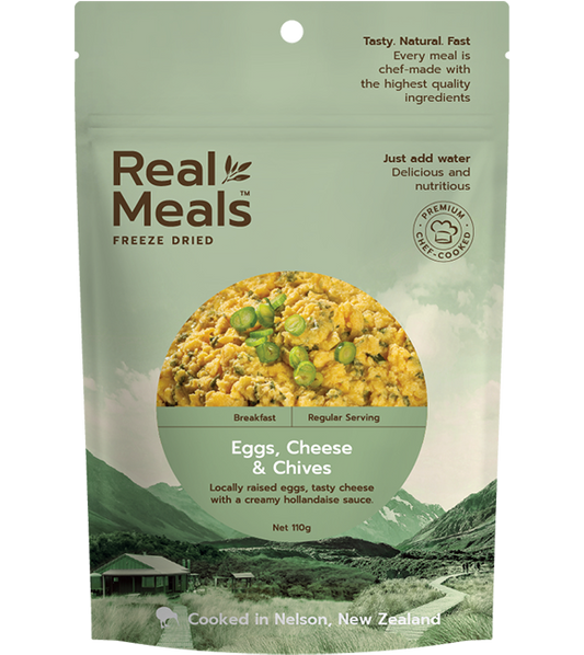 Real Meals Eggs, Cheese and chives