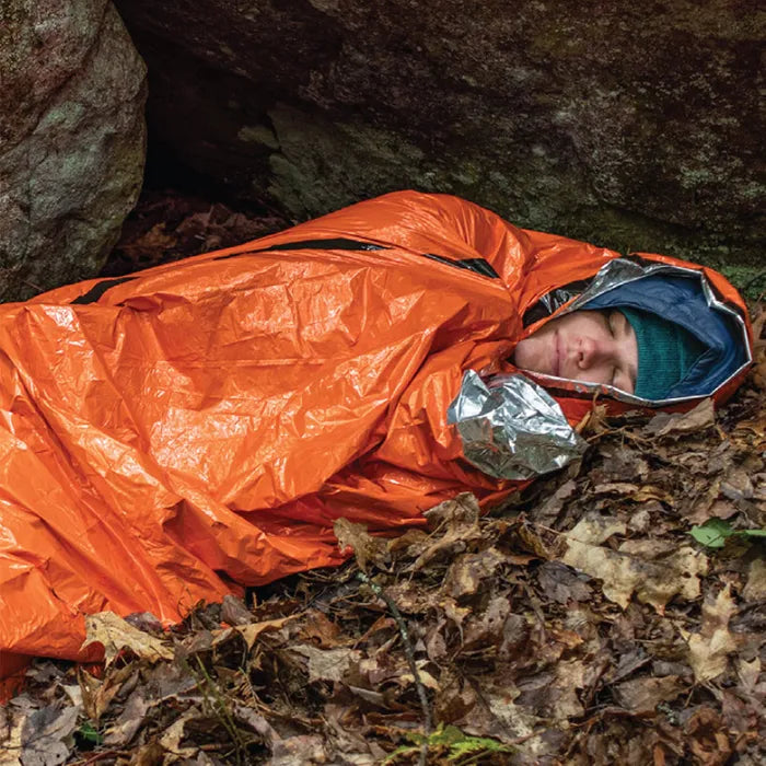 SOL Emergency Bivvy with Rescue Whistle & Tinder Cord