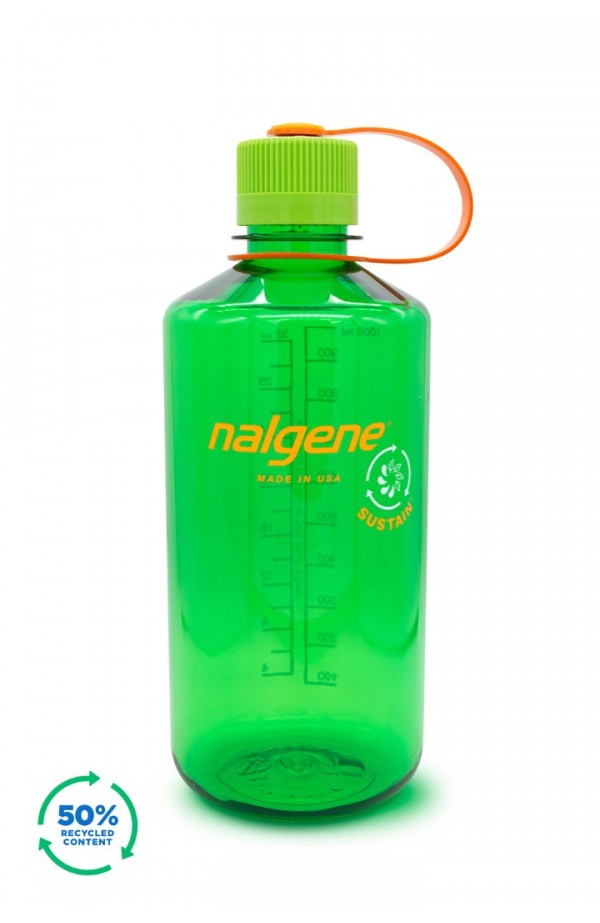 Nalgene Sustain 1L Narrow Mouth Drink Bottle
